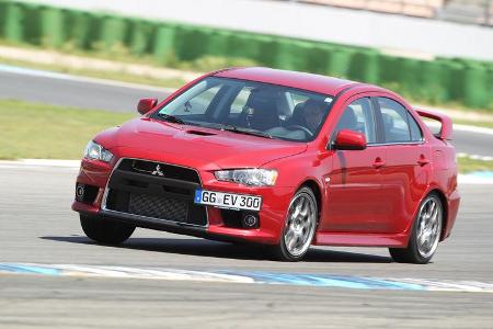 Mitsubishi Lancer Evo, Frontansicht