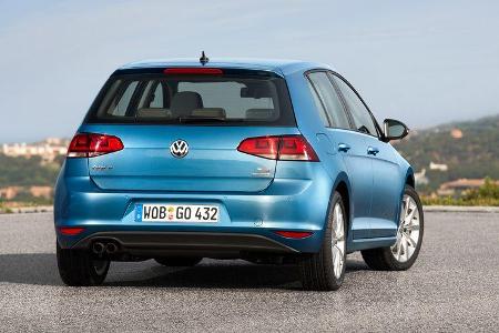 VW Golf, Heckansicht
