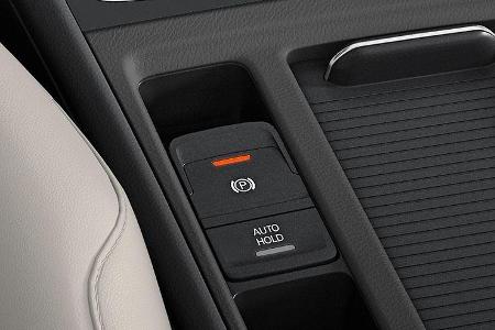 VW Golf VII, Innenraum, elektrische Parkbremse