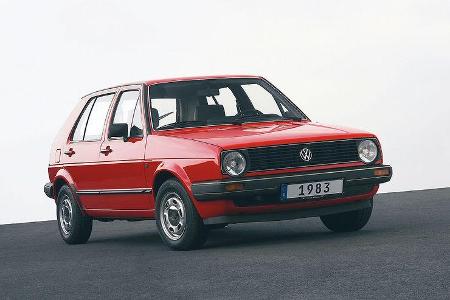 Der VW Golf II startete 1983. Gefertigt wurde die zweite Golf-Generation bis ins Jahr 1991. Im Vergleich zum Golf I wurde de...