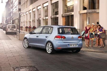 Bislang kommt der VW Golf VI auf ein Produktionsvolumen von3,2 Millionen Stück. Der 