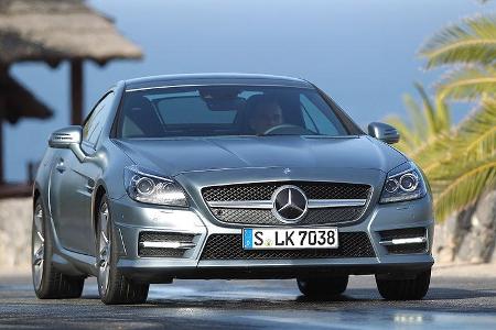 03/11 aumospo 07/2011 Mercedes SLK 350, Cabrio, Roadster