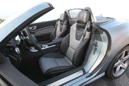 03/11 aumospo 07/2011 Mercedes SLK 350, Cabrio, Roadster, Innenraum