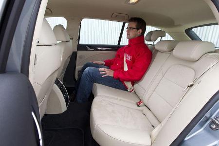 Skoda Superb, Rckbank