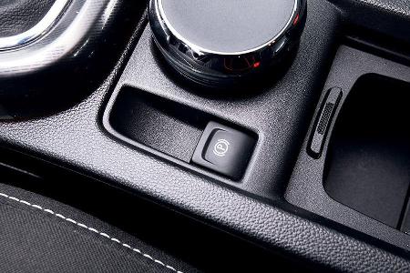 Opel Astra 1.4 Turbo, Mittelkonsole, elektronische Parkbremse