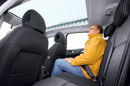 Citroen C4 Vti 120, Rcksitze, Panoramaglasdach