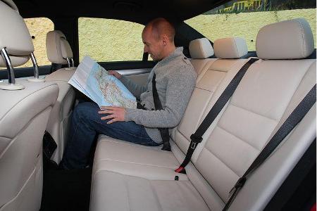 Mercedes C-Klasse, Rückbank, Rücksitz