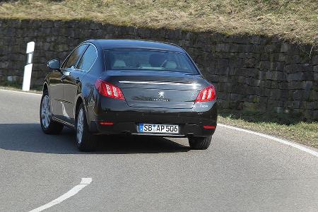 Peugeot 508 THP 155, Heck