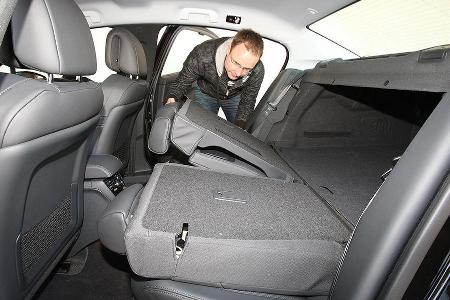 Peugeot 508 THP 157, umklappbare Rckbank