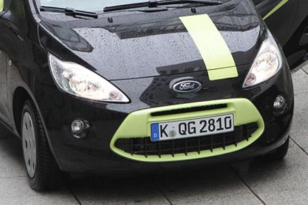Ford Ka, Scheinwerfer, Khlergrill