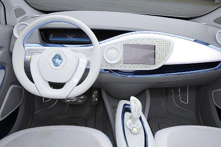 Renault Zoe, Innenraum, Cockpit