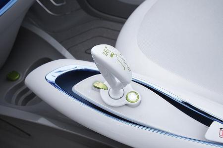Renault Zoe, Innenraum, Mittelkonsole