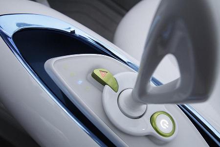 Renault Zoe, Innenraum, Fahrregler