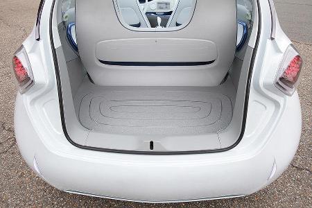 Renault Zoe, Kofferraum