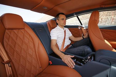 1210, Bentley Continental GT, Innenraum Rckbank, Fond