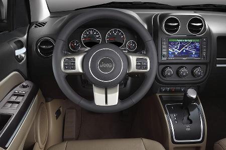 Jeep Compass Modelljahr 2011, Innenraum