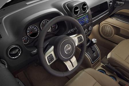 Jeep Compass Modelljahr 2011, Innenraum