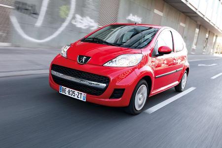 Peugeot 107, Front