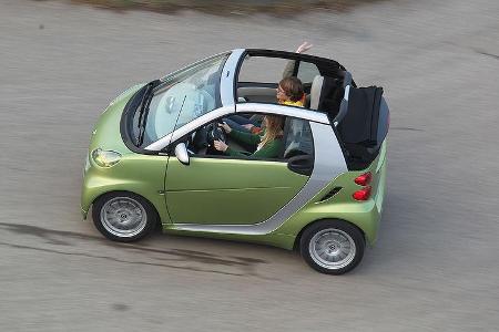 Smart Fortwo Cabrio, faltbares Softtop