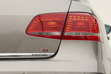 VW Passat Eco Fuel, Rckleuchte, Eco Fuel-Schriftzug