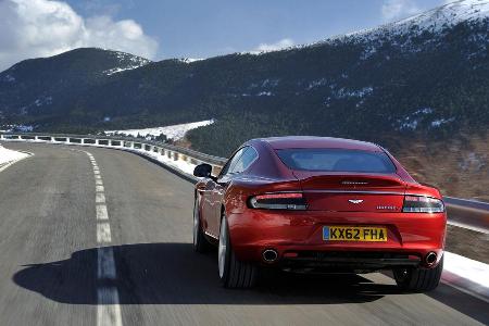 Aston Martin Rapide S, Heckansicht