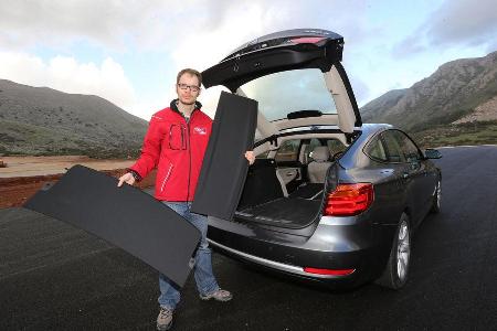 BMW 320d Gran Turismo, Kofferraum, Ladenabdeckungen