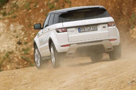 Range Rover Evoque 2.2 SD, Heckansicht