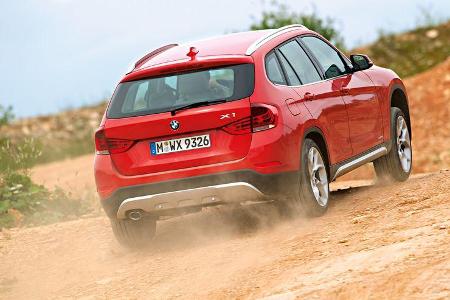 BMW X1 x-Drive 25d, Heckansicht