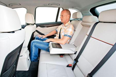 BMW X1 x-Drive 25d, Rückbank, Beinfreiheit