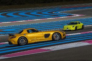 Mercedes SLS AMG Black Series, Seitenansicht