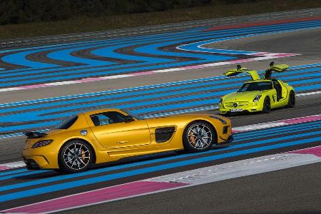 Mercedes SLS AMG Black Series, Seitenansicht