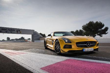 Mercedes SLS AMG Black Series, Frontansicht, Khlergrill
