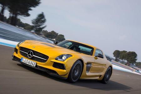 Mercedes SLS AMG Black Series, Frontansicht, Khlergrill