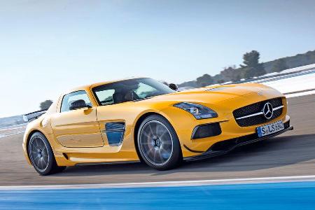 Mercedes SLS AMG Black Series, Frontansicht, Khlergrill