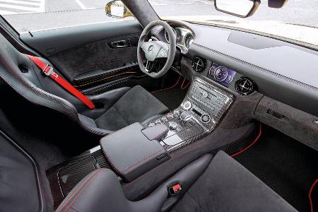 Mercedes SLS AMG Black Series, Cockpit, Innenraum