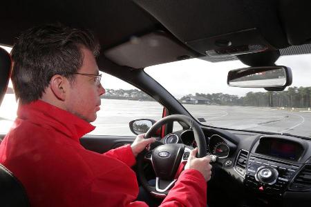 Ford Fiesta ST, Cockpit, Lenkrad