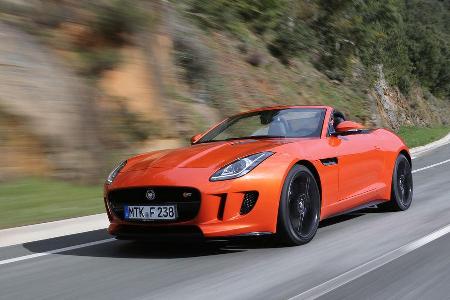 Jaguar F-Type S, Frontansicht