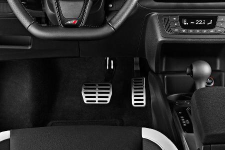 Seat Ibiza Cupra, Pedalerie