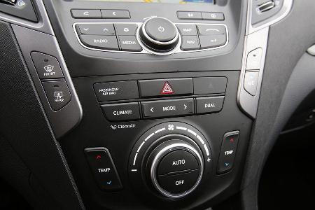 Hyundai Santa Fe 2.2 CR Di 4WD, Mittelkonsole
