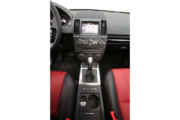 Land Rover Freelander 2.2 SD4, Mittelkonsole, Bedienelemente