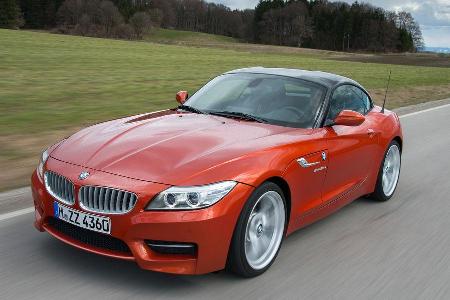 BMW Z4 s-Drive 35is, Frontansicht, Seitenlinie