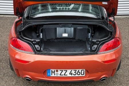 BMW Z4 s-Drive 35is, Kofferraum