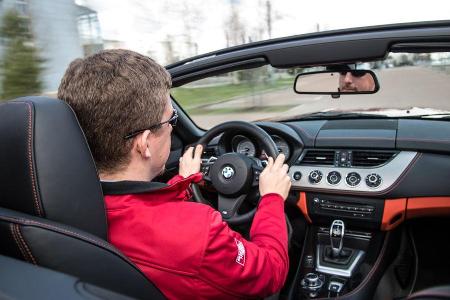 BMW Z4 s-Drive 35is, Cockpit, Fahrer
