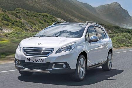 Peugeot 2008, Frontansicht