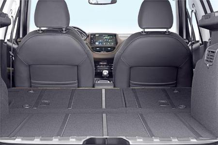 Peugeot 2008, Ladefläche