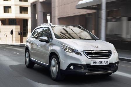 Peugeot 2008, Frontansicht