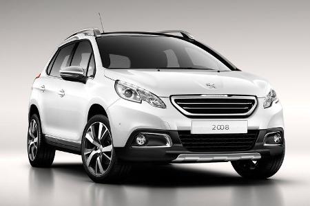 Peugeot 2008, Frontansicht