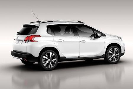 Peugeot 2008, Seitenansicht