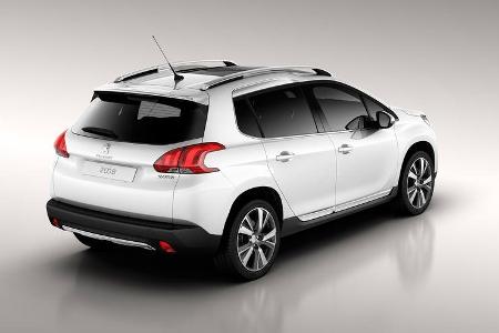 Peugeot 2008, Heckansicht