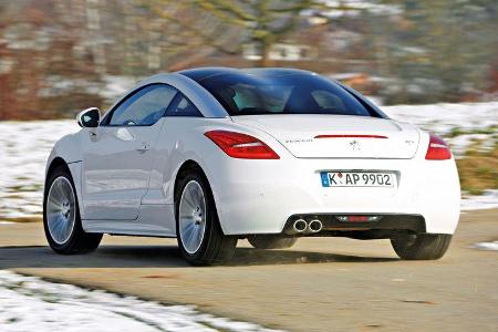 Peugeot RCZ 2.0 HDi FAP 163, Heckansicht